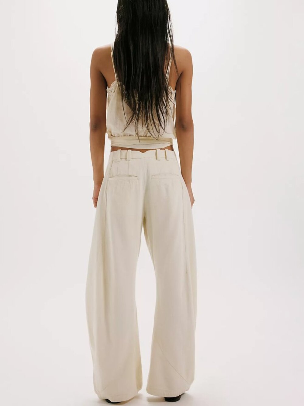 Spotlight Washed Barrel Chino Trousers - Picture 3 of 8